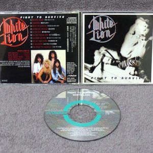 White Lion Fight to Survive Remastered CD 1991 Japan Import Victor VICP 2048